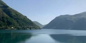 Barrage de Grand Maison d& 39 EDF en IsEre