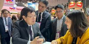 Clara Chappaz et Liu Yangwei