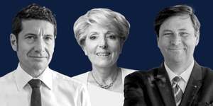 David Lisnard, Viviane ChaIne-Ribeiro et Yves d& 8217 AmEcourt