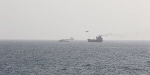Des forces iraniennes se hisseraient sur un petrolier civil, dans les eaux internationales du detroit d'ormuz
