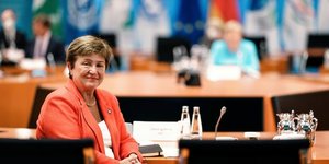 Fmi: georgieva entendue mercredi par le conseil d'administration, selon des sources