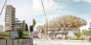 Gare Clichy-Monfermeil, Composite