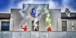 General Electric grève mobilisation