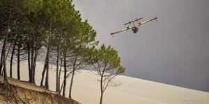 Incendie Gironde dune du Pyla juillet 2022