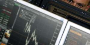 Krach boursier crise financière trader bourse