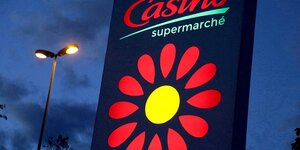 Le logo d'un supermarche casino est photographie a cannes