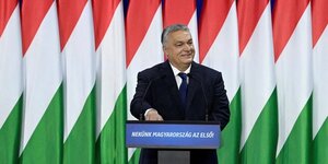 Le premier ministre hongrois, viktor orban