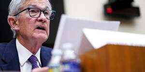 Le president de la fed, jerome powell