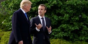 Macron, Trump, visite officielle,