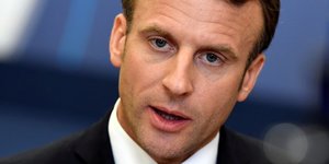 Macron veut un president fort et charismatique a la commission