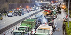 manifestation agriculteurs rocade bordeaux