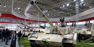 Tank construit par Norinco, une entreprise publique de Chine qui exporte entre autres de l'armement
