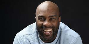 Teddy Riner en mars& 8239 2025 A Paris.
