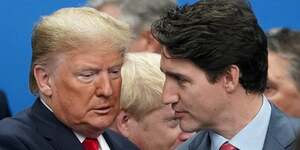 Trump avec Trudeau