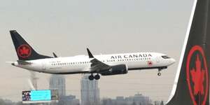 Un boeing 737 max d& 39 air canada connait un probleme moteur, se deroute