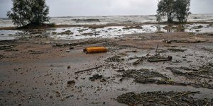 Un cyclone mediterraneen balaie la grece