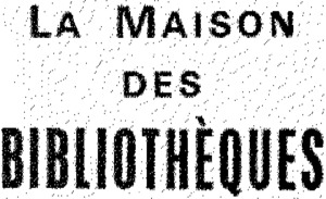 LA MAISON DES BIBLIOTHEQUES_logo