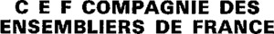 C E F COMPAGNIE DES ENSEMBLIERS DE FRANCE_logo