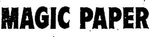 MAGIC PAPER_logo