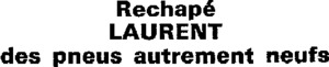 Rechapé LAURENT des pneus autrement neufs_logo