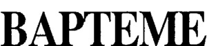 BAPTEME_logo