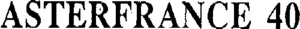 ASTERFRANCE 40_logo