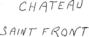 CHATEAU SAINT FRONT_logo