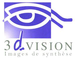 3 d vision Images de synthèse_logo