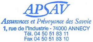 APSAV Assurances et Prévoyance des Savoie_logo