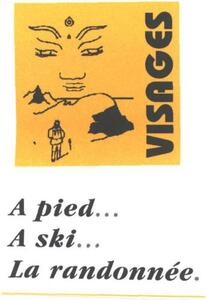 VISAGES A PIED* A SKI* LA RANDONNEE._logo