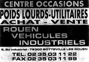CENTRE OCCASIONS POIDS LOURDS - UTILITAIRES ACHAT - VENTE ROUEN VEHICULES I NDUSTRIELS_logo