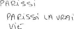 PARISSI LA VRAIE VIE_logo