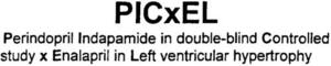PICXEL Perindopril Indapamide in double-blind Controlled study x Enalapril in Left ventricular Hypertrophy_logo