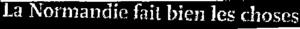 LA NORMANDIE FAIT BIEN LES CHOSES_logo