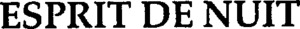 ESPRIT DE NUIT_logo