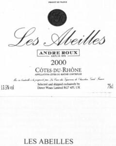 LES ABEILLES ANDRE ROUX DEPUIS 1956_logo