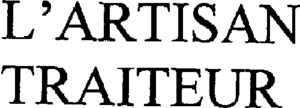 L'ARTISAN TRAITEUR_logo