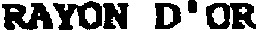 RAYON D'OR_logo