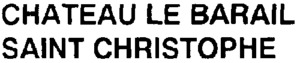 CHATEAU LE BARAIL SAINT CHRISTOPHE_logo