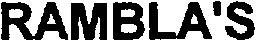 RAMBLA'S_logo