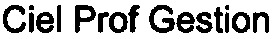 Ciel Prof Gestion_logo