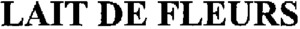 LAIT DE FLEURS_logo
