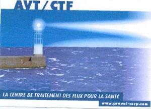 AVT/CTF LA CENTRE DE TRAITEMENT DES FLUX POUR LA SANTE www.proval.corp.com_logo