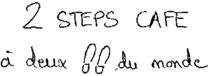 2 STEPS CAFE à deux du monde_logo