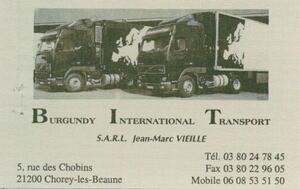 BURGUNDY INTERNATIONAL TRANSPORT Jean-Marc VIEILLE_logo