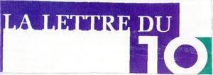 LA LETTRE DU 10_logo