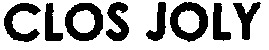 CLOS JOLY_logo