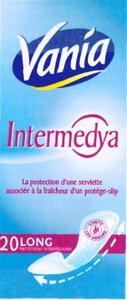 VANIA INTERMEDYA LA PROTECTION D UNE SERVIETTE ASSOCIEE A LA FRAICHEUR D UN PROTEGE-SLIP_logo