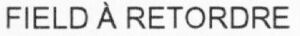 FIELD À RETORDRE_logo