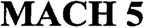 MACH 5_logo